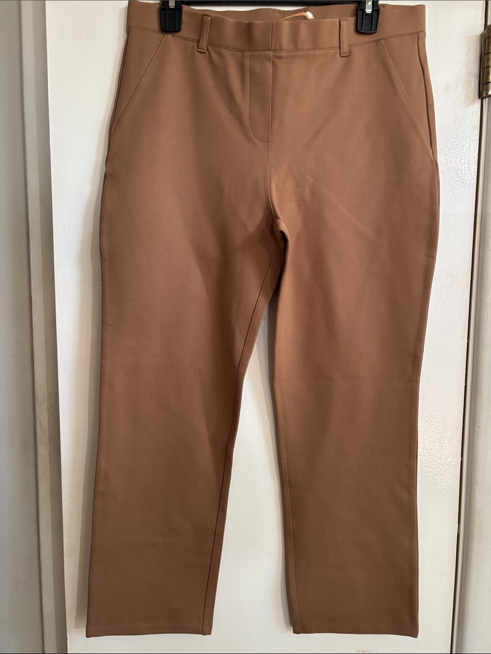 NWT Quince ultra stretch Ponte straight leg size Large petite
